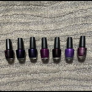 Purple OPI polishes
